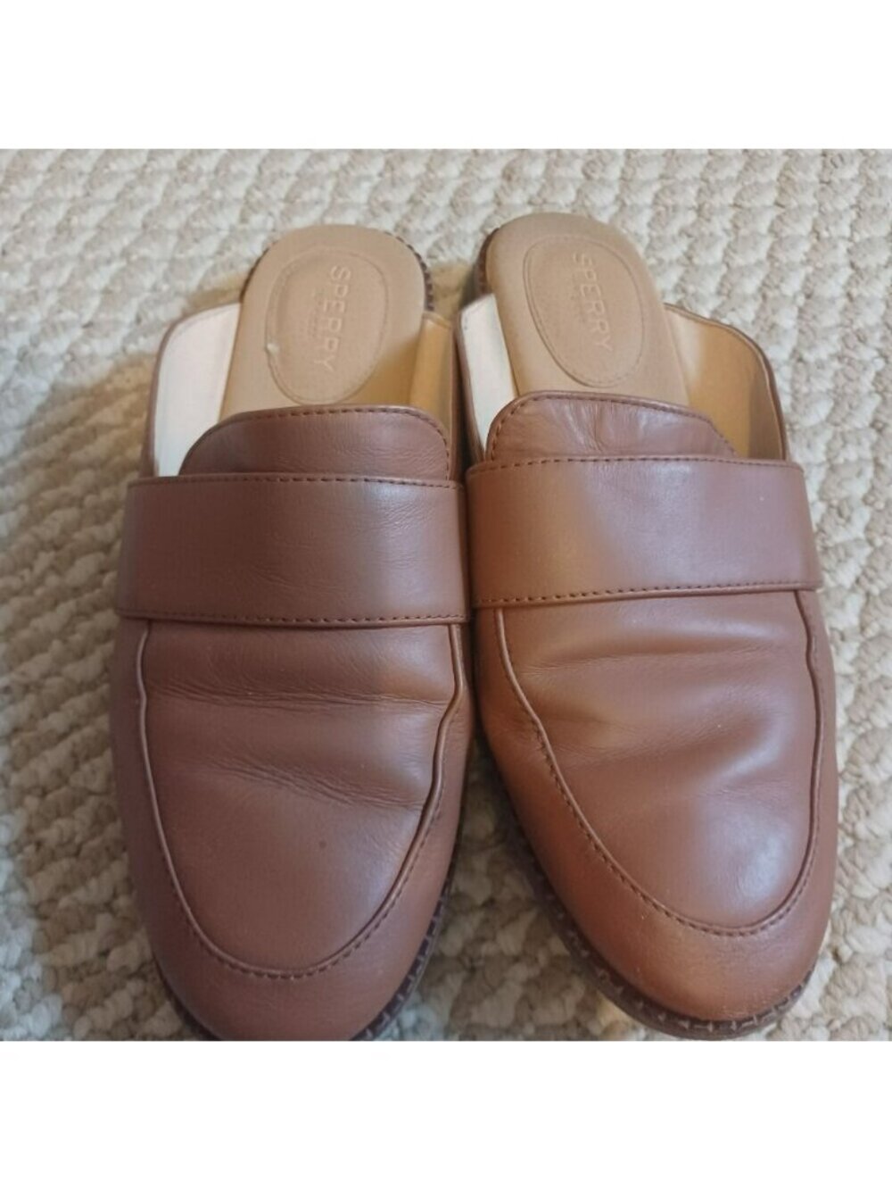 Sperry topsiders mule style 8
